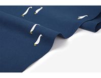 Dailylike Katoenen stof, goose blauw, 14 m