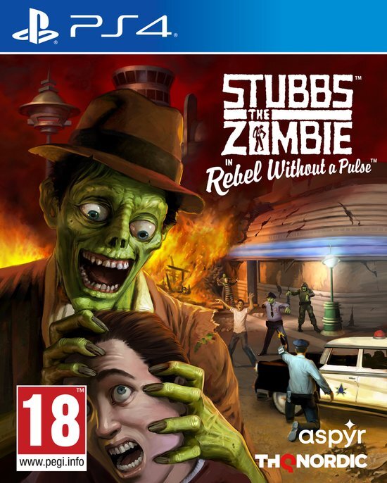 THQNordic Stubbs the Zombie - Rebel Without a Pulse - PS4 PlayStation 4
