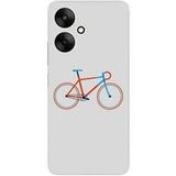 Xiaomi Redmi 13C 5G Bike color hipster bedrukt siliconen hoesje