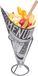 Bellatio Design Frietzakhouder - incl. 20 frietzakjes - 9 x 16 cm - patathouder - patatzakhouder - patat serveren
