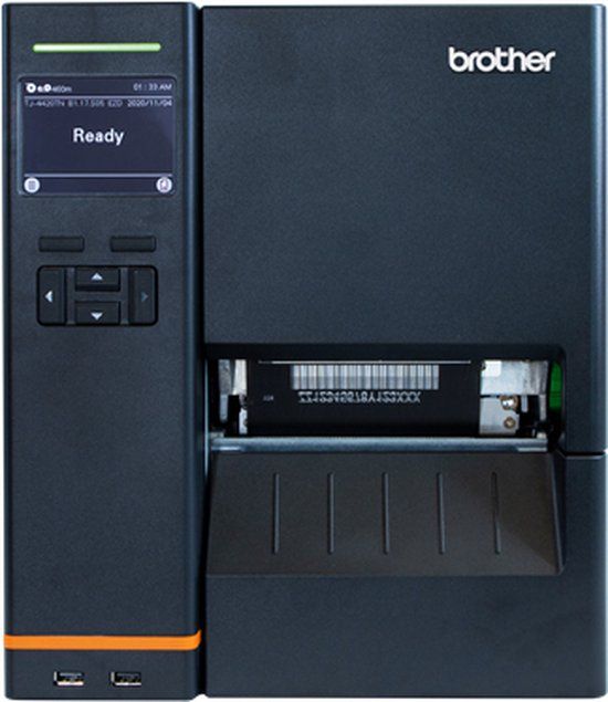 Brother TJ-4420TN Labelprinter - Thermisch - 203 x 203 DPI - Bedraad - Zwart