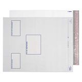 Blake 525 x 450 mm Polytheen Peel & Seal Enveloppen (PE94/W/100) Wit
