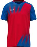 Jako Vintage Shirt Korte Mouw Heren - Rood / Royal | Maat: M