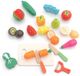 Robin Cool Méthode Montessori Éco Bois Fruit Légumes Or 3 Ans Enfants