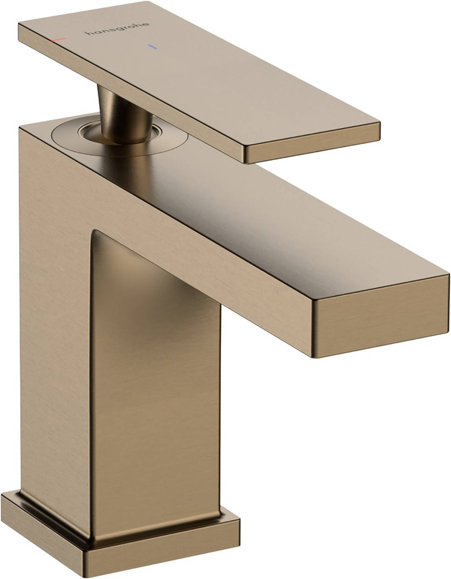 Hansgrohe Tecturis E Wastafelmengkraan - geborsteld brons