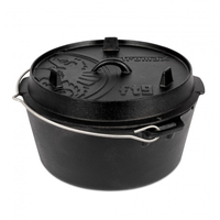 Petromax ft9-t Braadpan - 7,5 l - Zwart - Gietijzer