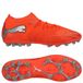 PUMA Future 9 Ultimate MG Unleashed - Rouge éclatant/Blanc/Noir/Argenté - Multi Ground (MG), pointure 46½