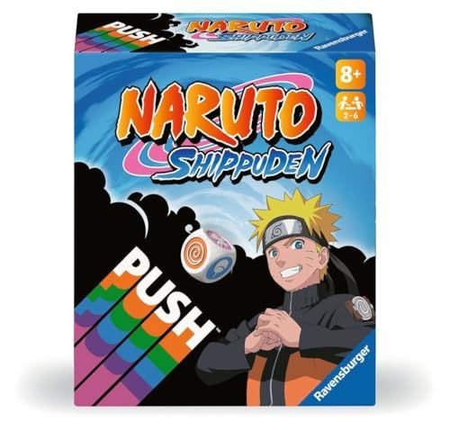 Ravensburger Naruto Shippuden PUSH - Kartenspiel ab 8 Jahre