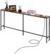 VEVOR Smalle Consoletafel Entreetafel Stopcontacten Woonkamer Hal 180CM