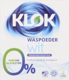 Klok Waspoeder Eco Wit 18 Wasbeurten - 4 x 1,17 kg - Voordeelverpakking