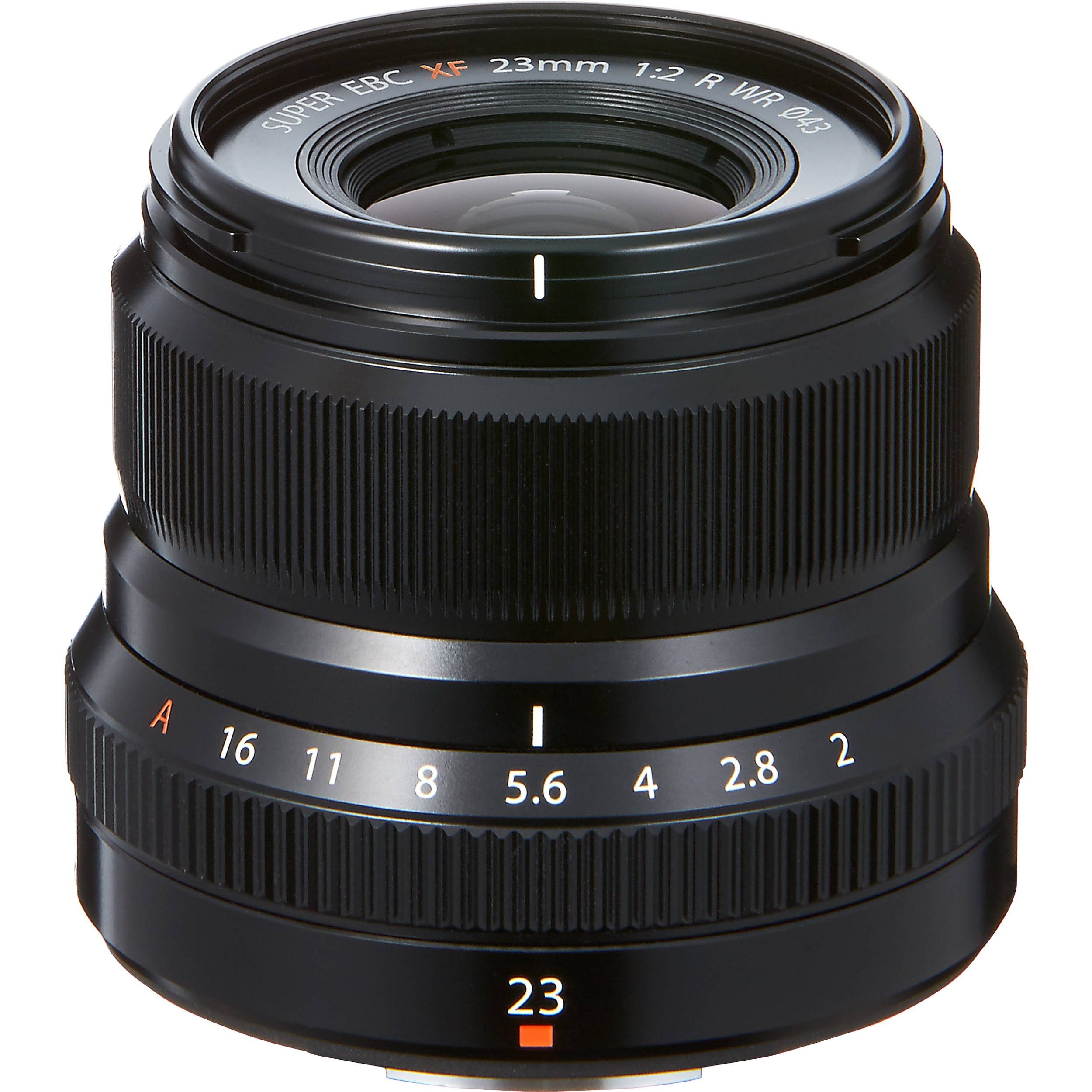 Fujifilm XF 23mm f/2 R WR Lens - Black