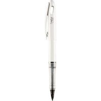 Pentel TRJ94W-A Tradio Black and White Edition Pennen met flexibele kunststof veerpunt behuizing, hoogglans, wit/zwart
