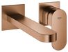 Grohe Plus Wandmontage Wastafelmengkraan, 203 mm, Warm Sunset