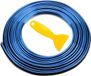 Wan GmbH Autobekleding Interieurstrips Bleu - 5 mètre - Bande de bordure flexible tableau de bord - Décoration intérieure de voiture