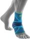 Bauerfeind Dynamische sportbandage Enkel Rivera Blauw Textiel Volwassenen Herfst- / wintercollectie 2024 XXL