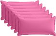 vidaXL - Coussin - Rose - Polyester - 6 pièces