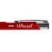 Viva Pens - Tess - Stylo bille à graver - Droit (Orange/rouge)