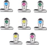 Zeller 8x Magnetische clips/klemmen metaal 4 x 3,5 cm