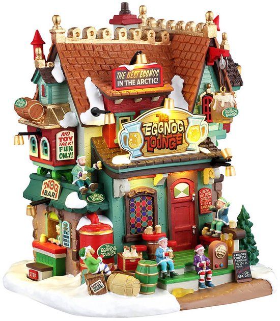 Lemax Eggnog Lounge