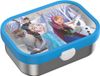 Mepal Bento lunchbox Campus - 750 ml - Boîte à lunch avec compartiments pour enfants - Convient pour 4 sandwichs - Boîte à lunch inox - Frozen Friends