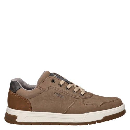 Rieker suède sneaker taupe