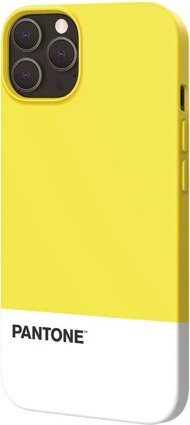 Celly Pantone Back Cover iPhone 13 Pro Kunststof Geel