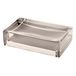 GEDY Auckland zeepbakje, transparant hars, taupe, 3 x 11 x 7 cm