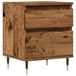 VidaXL Nachtkastje 40x35x50 cm bewerkt hout oud houtkleurig