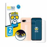 BROTECT Screenprotector voor Google Pixel 8a (Voor+Achter) - Folie Beschermfolie transparant volledig dekking - 2 Stuks