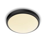 Philips Hue Philips Doris badkamer plafondlamp - zwart - groot - 17 W