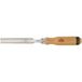 Stubai Ciseau à bois en acier avec poignée en bois, 10 mm