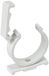 fischer - Nietjes, gefixeerd, Sg-50 grijs, voor het leggen van kabels en buizen PVC (25 stuks)