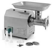 Mahlzeit moulin à viande électrique professionnel en acier inoxydable | 750W - 150 kg/h | Inclusief poussoir à saucisses