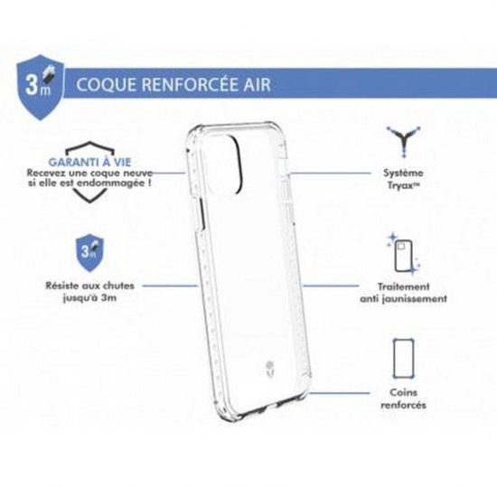 Bigben Connected Force Case Air iPhone 11 Hoesje Transparant