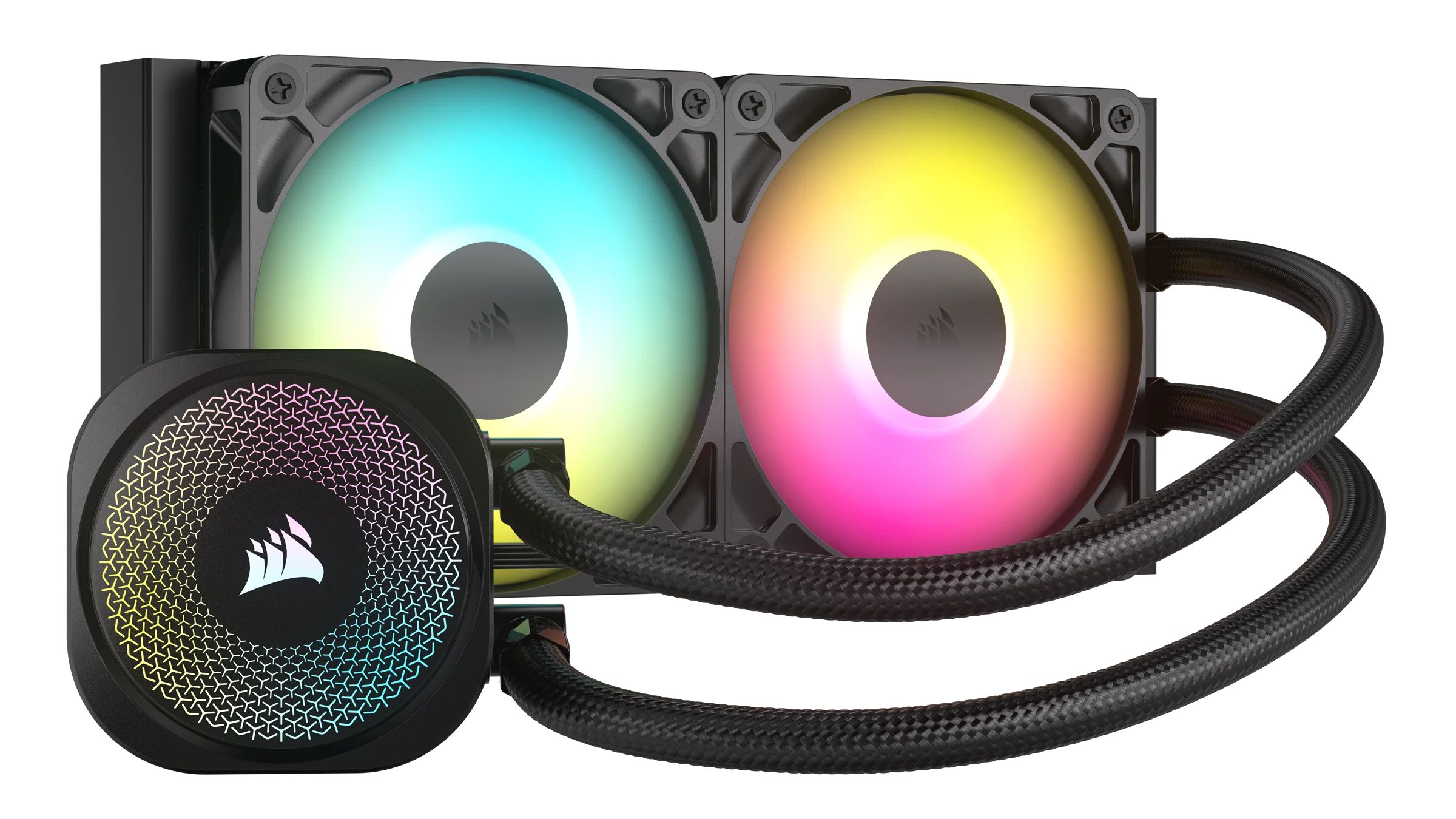 Corsair NAUTILUS 240 RS ARGB Liquid CPU Cooler - 240mm Radiator - Black