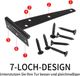 Shenzhen Haorui Industrial Technology Co., Ltd. Charnières de porte - Forme en T - Charnières de porte de jardin - Acier inoxydable - Charge lourde - Pliable - Portes de jardin - Portes de remise - Tiroir coulissant - Jeu de 5