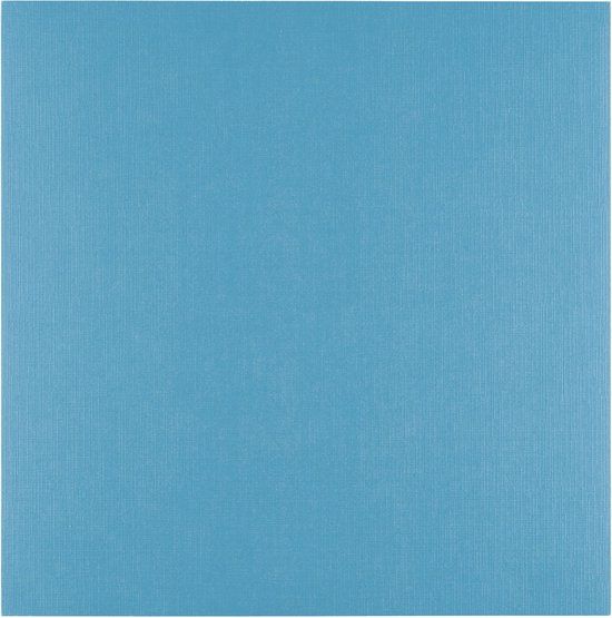 Florence Linnenkarton 250g 30,5x30,5cm Mountain Lake - Blauw - 100 stuks