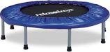 Merkloos Relaxdays Fitness trampoline - Ø 95 cm - opvouwbaar - blauw