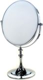 Merkloos / Sans marque Famanu staande spiegel 5-voudige vergroting, 20 cm make-upspiegel 360° draaibaar