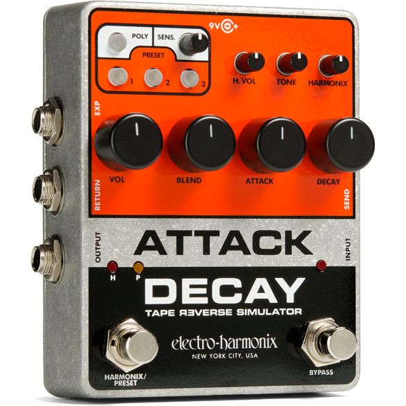 Electro Harmonix Attack Decay - Effectpedaal