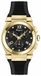 Salvatore Ferragamo Vega Chrono, noire et dorée, modèle SF5D00325