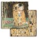 STAMPERIA INTERNATIONAL, KFT SBB833 Scrapbooking Double Face Sheet-Klimt The Kiss, Various, 30,5 x 30,5 cm, 10