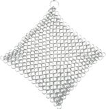 BBQ-Toro reiniger en acier inoxydable pour anneaux, 12 x 12 cm, adapté aux Dutch ovens et plus