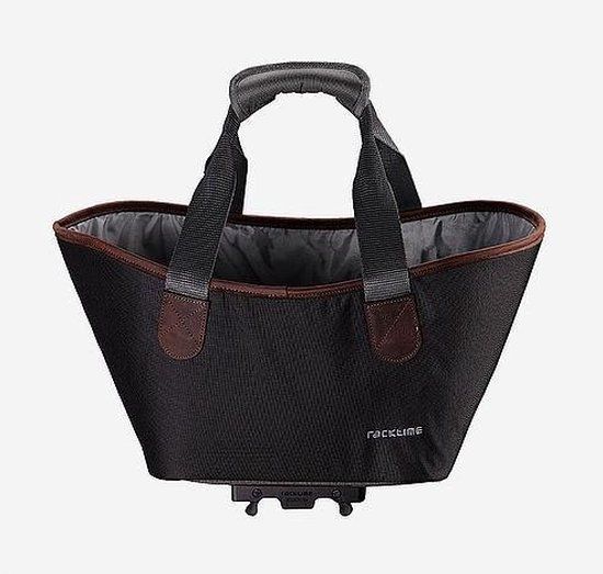 Racktime Agnetha - Bagagedragertas - Carbon Black - 15L - Incl. Regenhoes