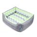 LUBEN Verensofa Chevron Nuovo M, grijs/groen, zwart