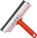 Merkloos Raamwisser - raamtrekker met plastic handvat - 19 cm - rood
