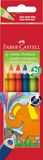 Faber-Castell Jumbo Kleurpotloden Driehoekig, Set van 6 Stuks