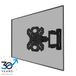 Neomounts WL40S-850BL12 Support mural TV - Mouvement complet - 32-55" - Noir