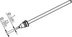 Ersa 0742ED1023H/SB Desoldeerpunt Conisch