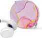 OEM Skullcandy Hoofdtelefoonhoes - Compatibel met HeshEvo HeshANC - Harde reisdraagtas - Roze marmer